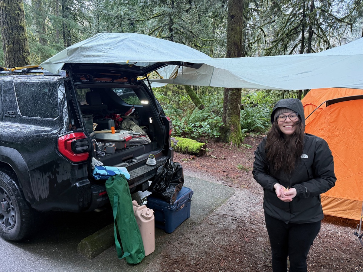 First camping trip together